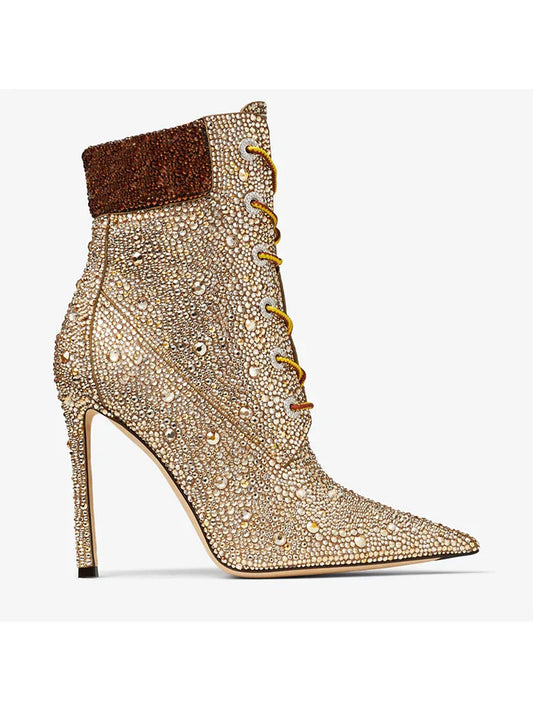 You Spark My Heart Ankle Boots