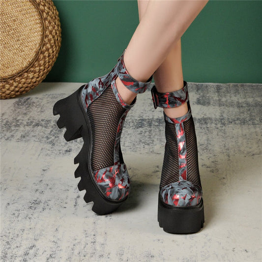 A Heaviness In My Head Ankle Boots