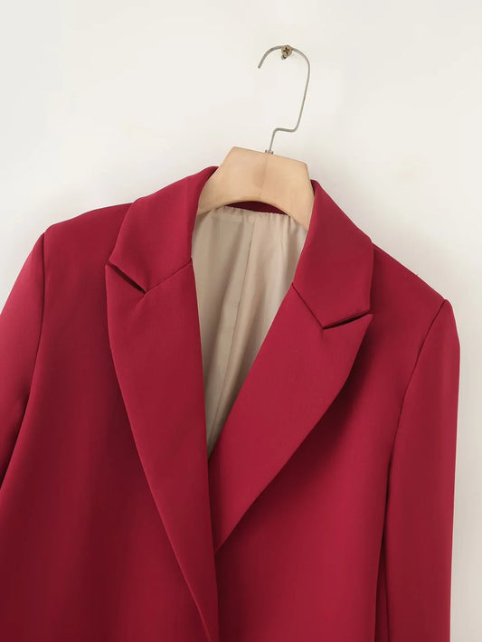 Dive Into The Deep End Blazer Elegant Coat