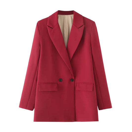 Dive Into The Deep End Blazer Elegant Coat