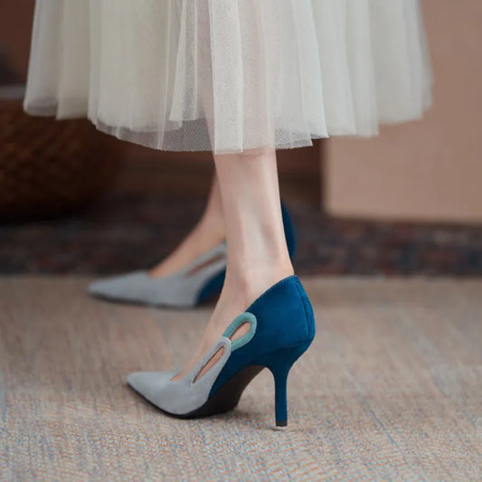 Turquoise Temptation Pump Shoes