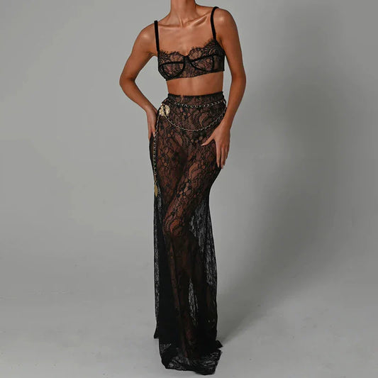 Holding Your Heart Skirt Set