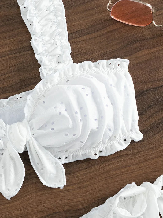 Chic Cut-Out Bikini – Vintage Chic – Sunset Muse