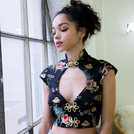 Here You Are Cropped Top