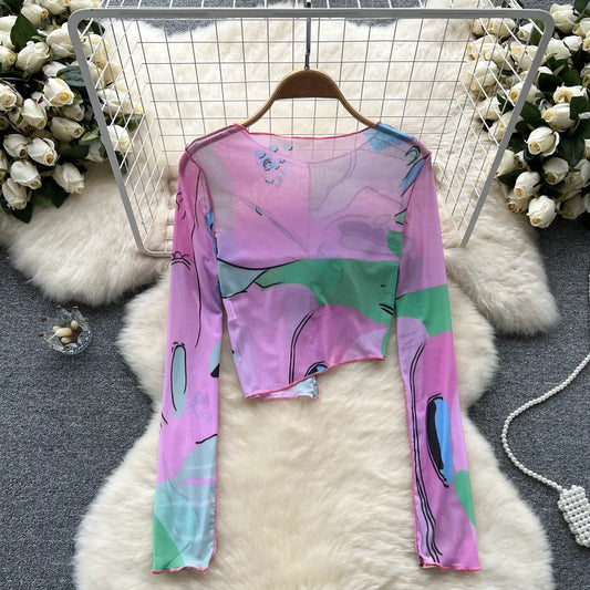 Outta My Mind Crop Top