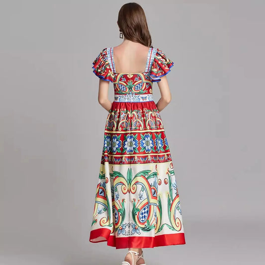 Crucial Evidence Midi Dress