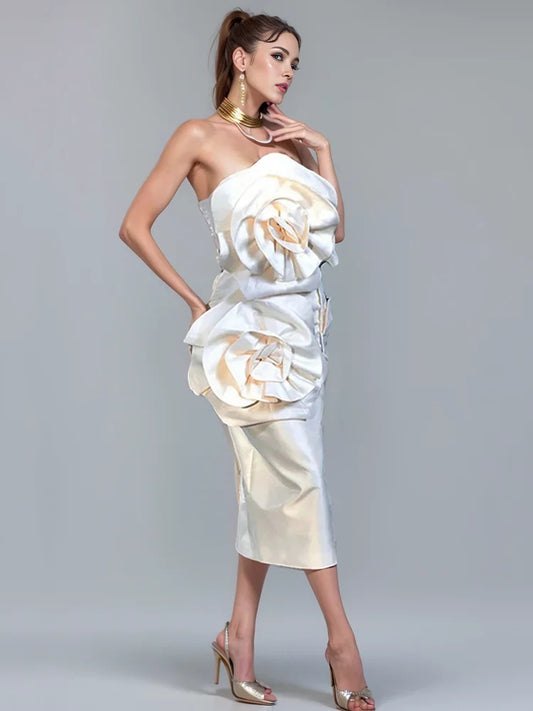 Without Your Kisses Midi Dress