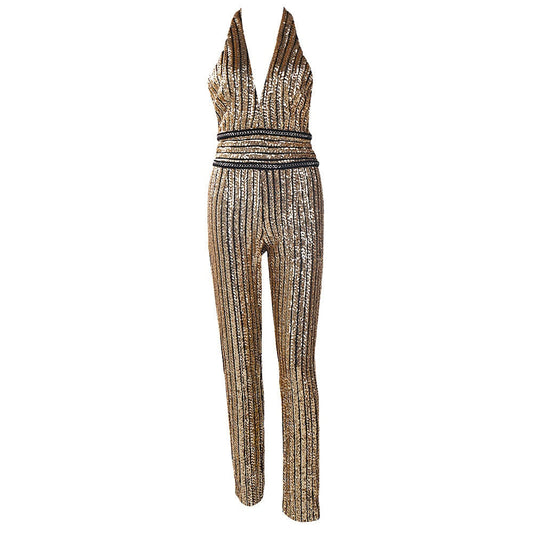 Celebration Time Sequined Jumpsuit