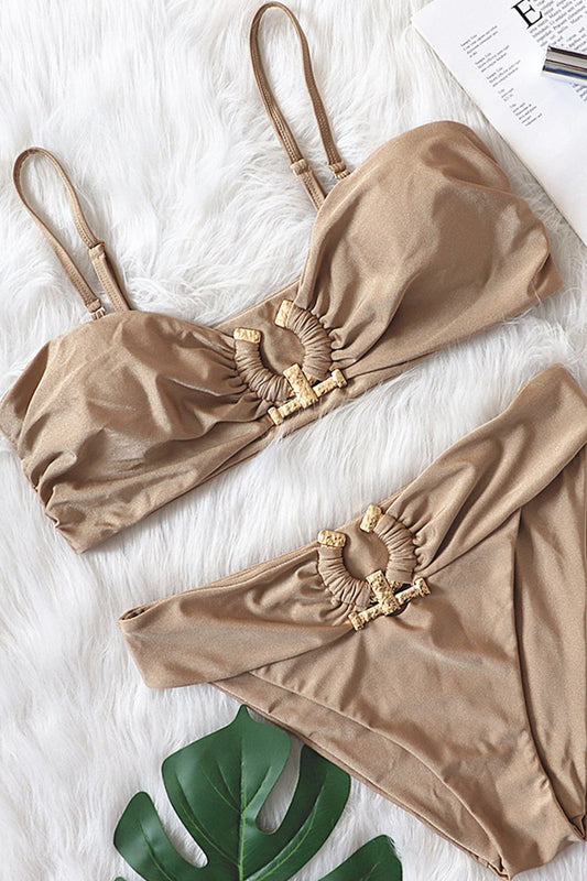 Allure Strappy Swimsuit – Sun-Kissed