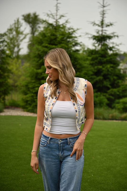 Phyllis Vest Top