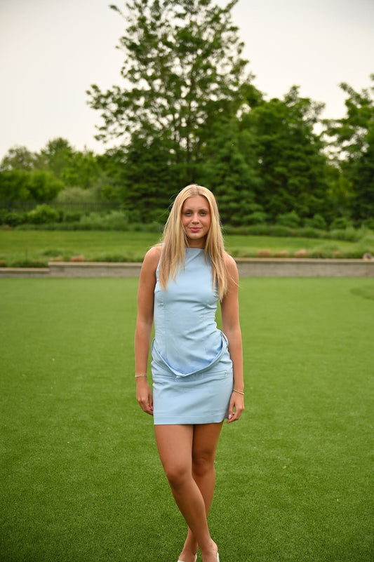 New York City Dress- Blue