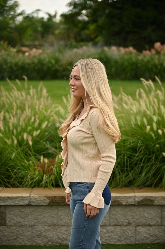 Island Sweater- Cream