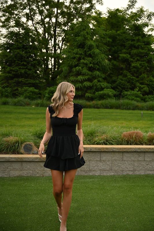 Cake Romper - Black