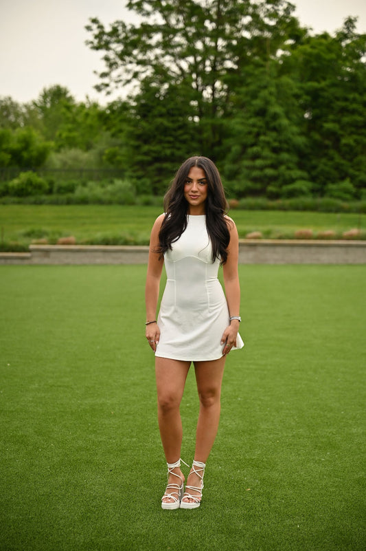 Chic Elegance Mini Dress