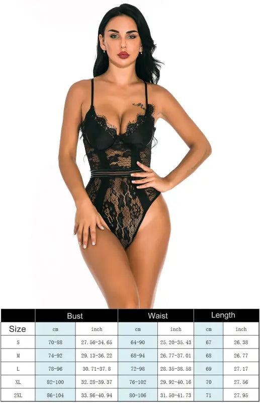 New Lover Lace Teddy Lingerie