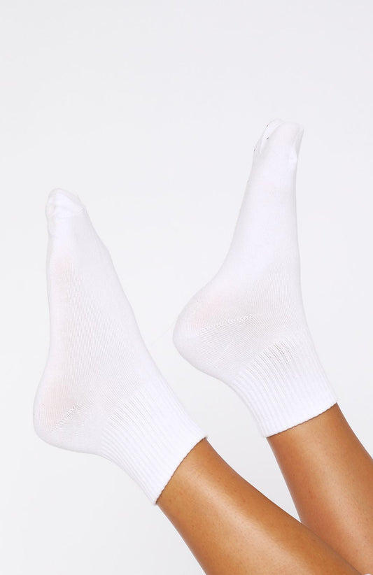 Don't Want To Know Socks White